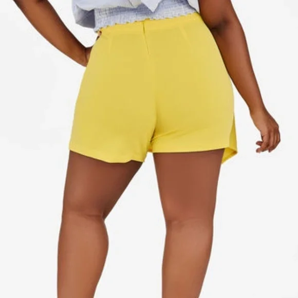 *New* ENVELOPE HEM SOLID SKORT - Picture 3 of 3